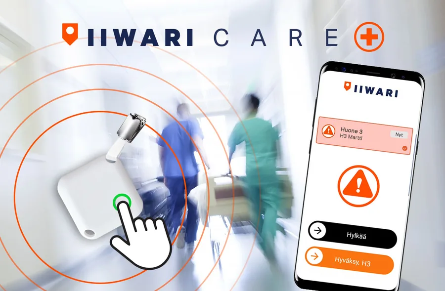 Staff duress system supporting nurse safety at work